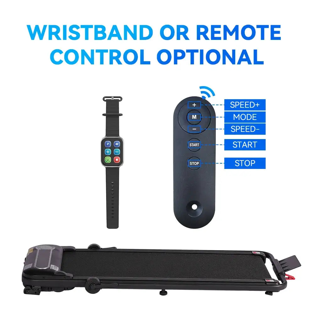 Wholesale Home Use 1.5HP LED Screen 2 Levels Manual Incline Foldable Walking Treadmill Pad
