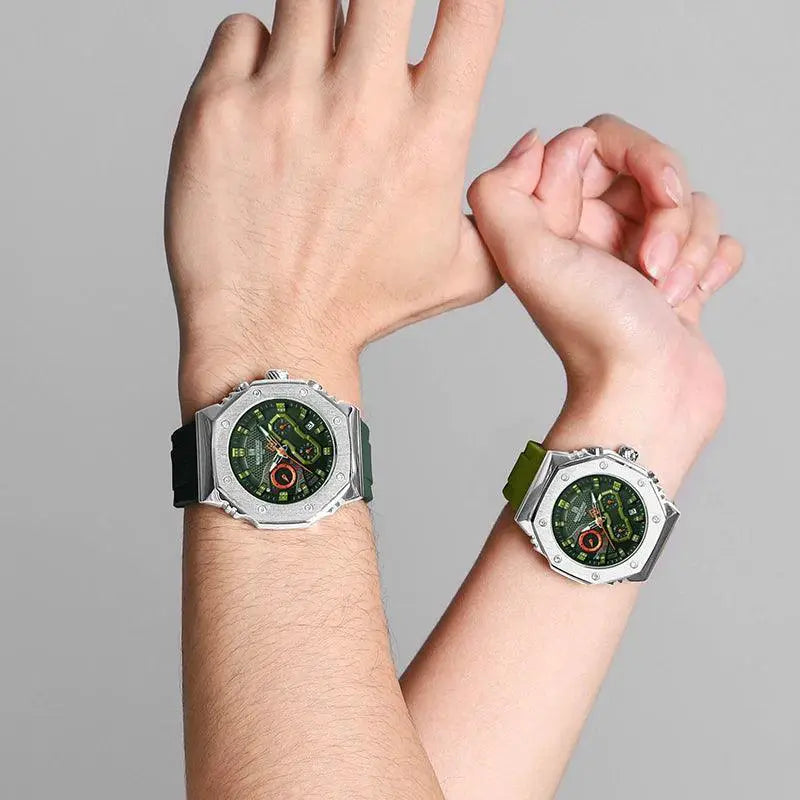 Naviforce Stylish Sports Chronograph Watches For Couples - OurLum.com
