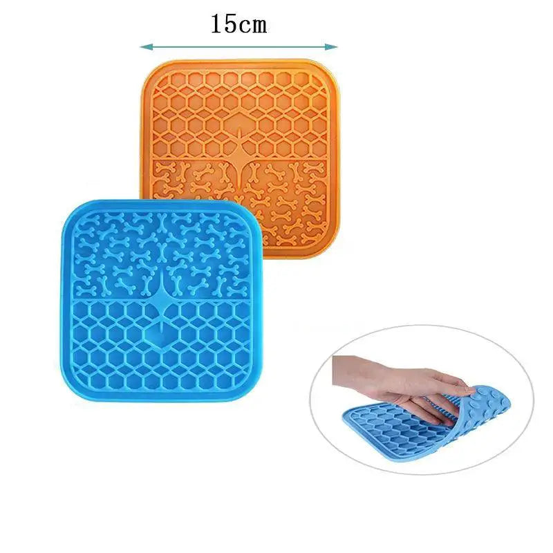 Silicone Pet Lick Pad Stress Free Feeder For Cats And Dogs