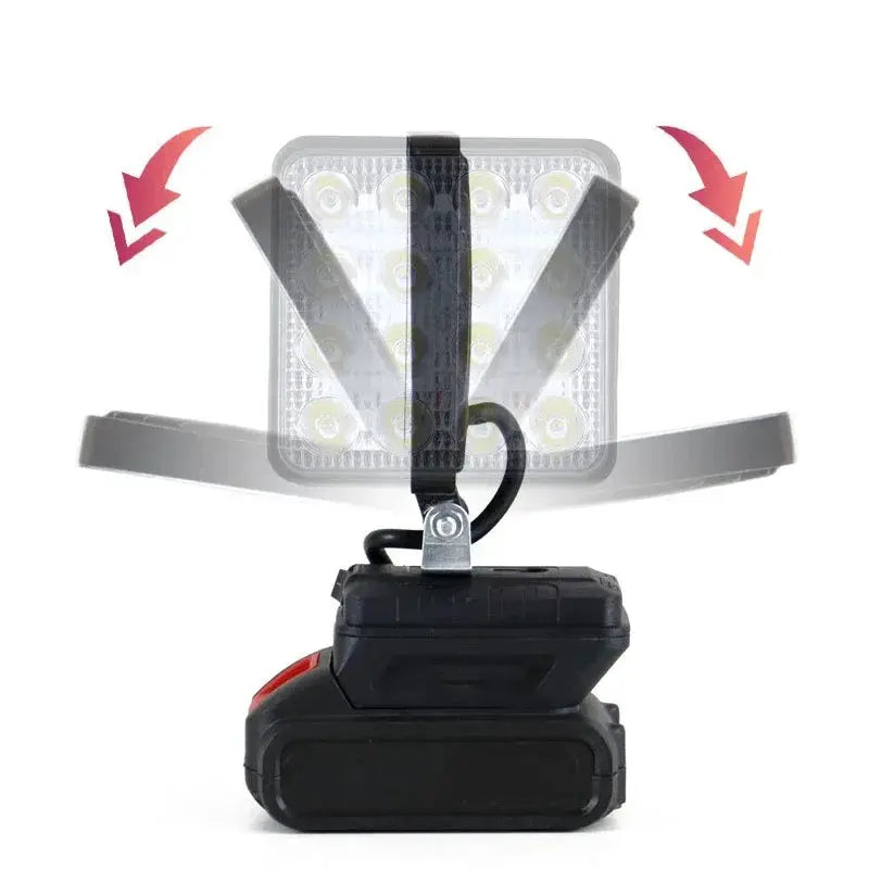18V LED Work Light for Makita Milwaukee Floodlight 3000lm