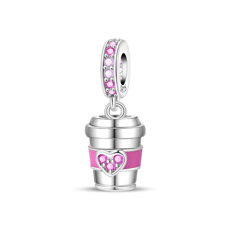 Sterling Silver Charm Soccer Football