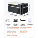 Succebuy Portable Car Cooler Refrigerator Electric Compressor DC