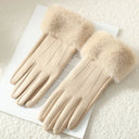 Fleece Thermal Winter Knit Gloves