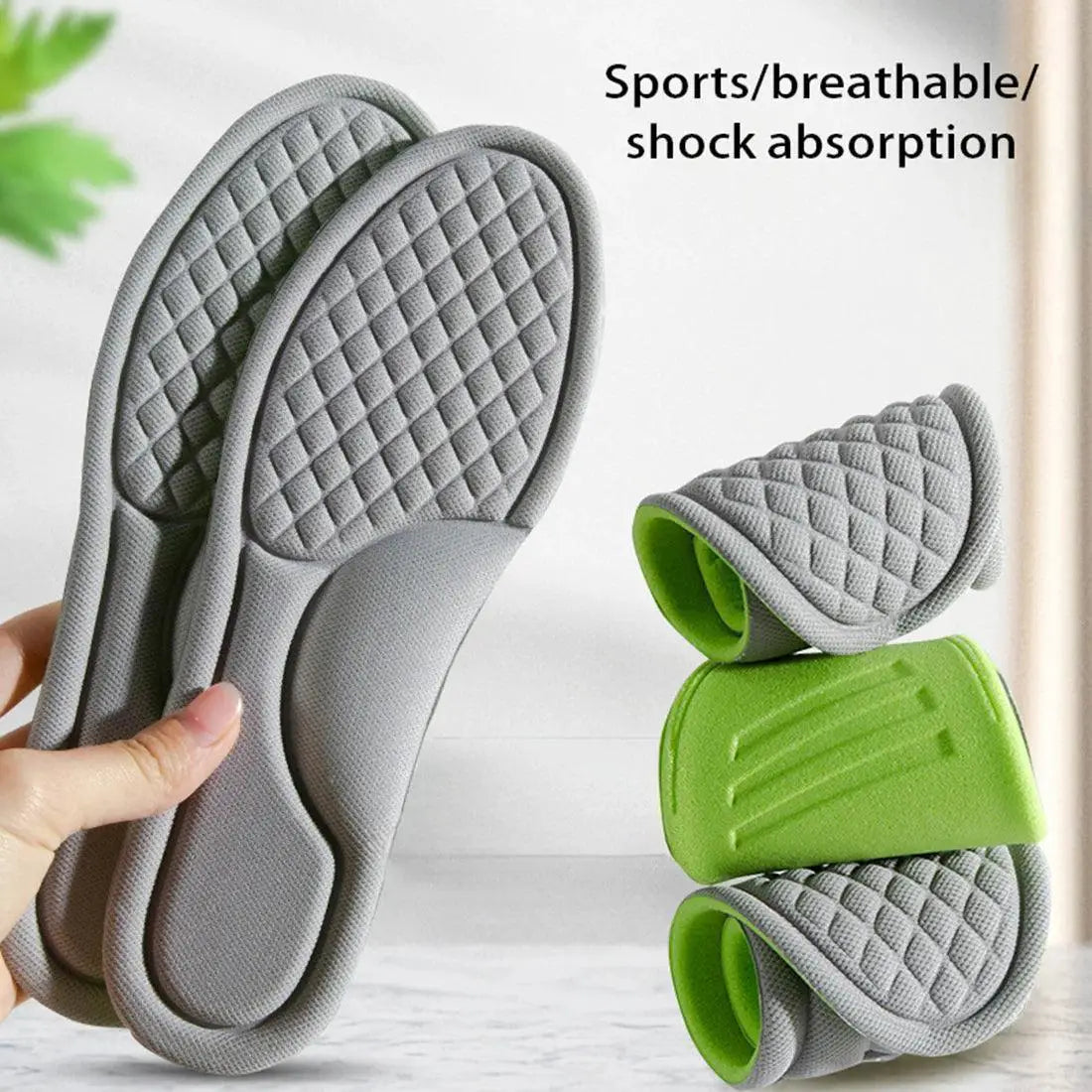 Ultimate Comfort Memory Foam Insoles for Daily Sports