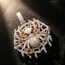 Iced Spider Web Pendant Hip