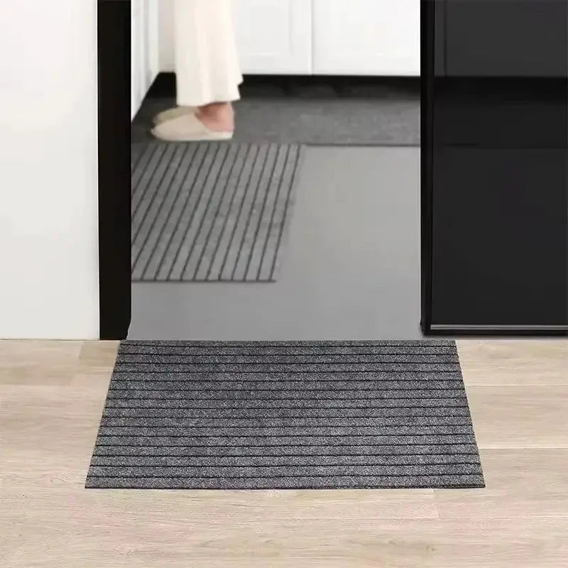Modern Minimalist Square Floor Mat Non Slip Backing