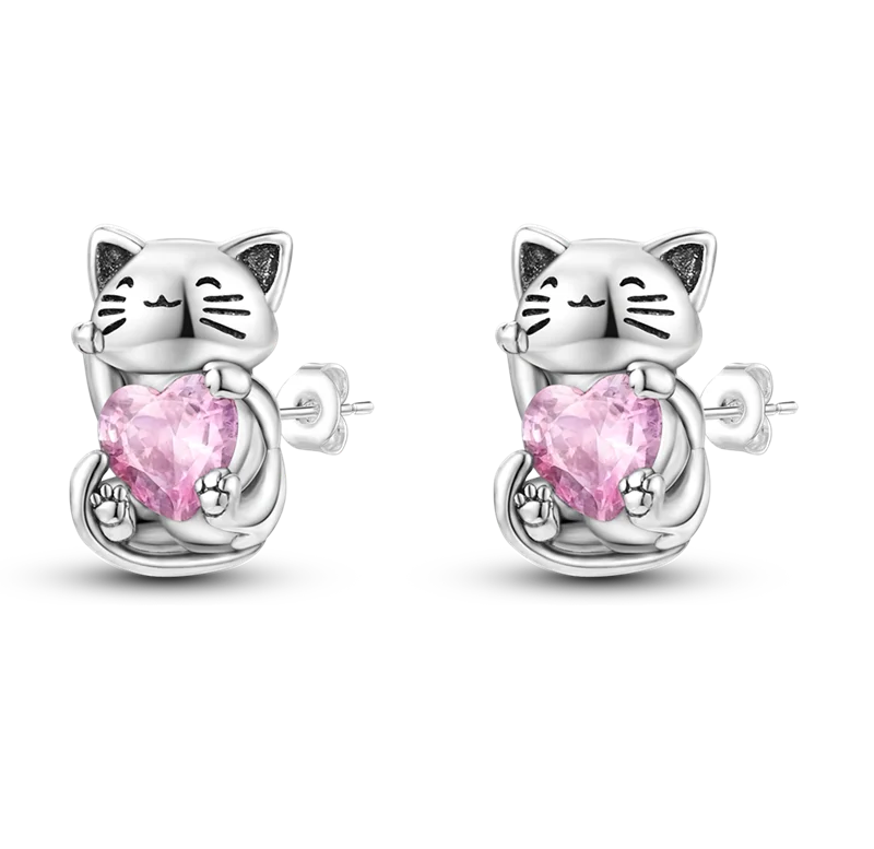Silver Plated Cubic Zircon Geometric