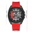 Luxury Chronograph Quartz Men's Watch for Modern Gentlemen