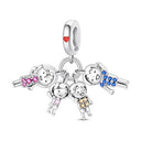 Sterling Silver Charm Beads Mask