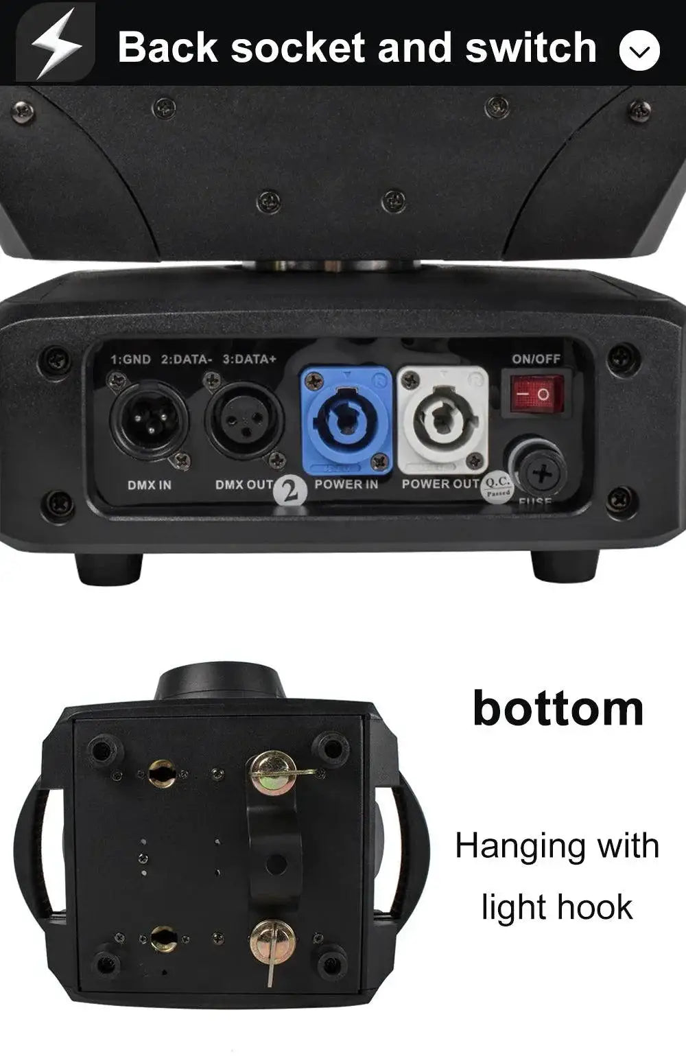 Versatile LED Moving Head Light for DJs — product view 17