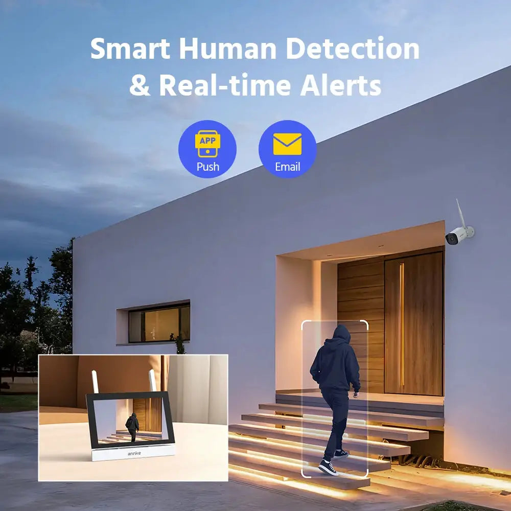 ANNKE 3MP Wireless 7Inch System Cam