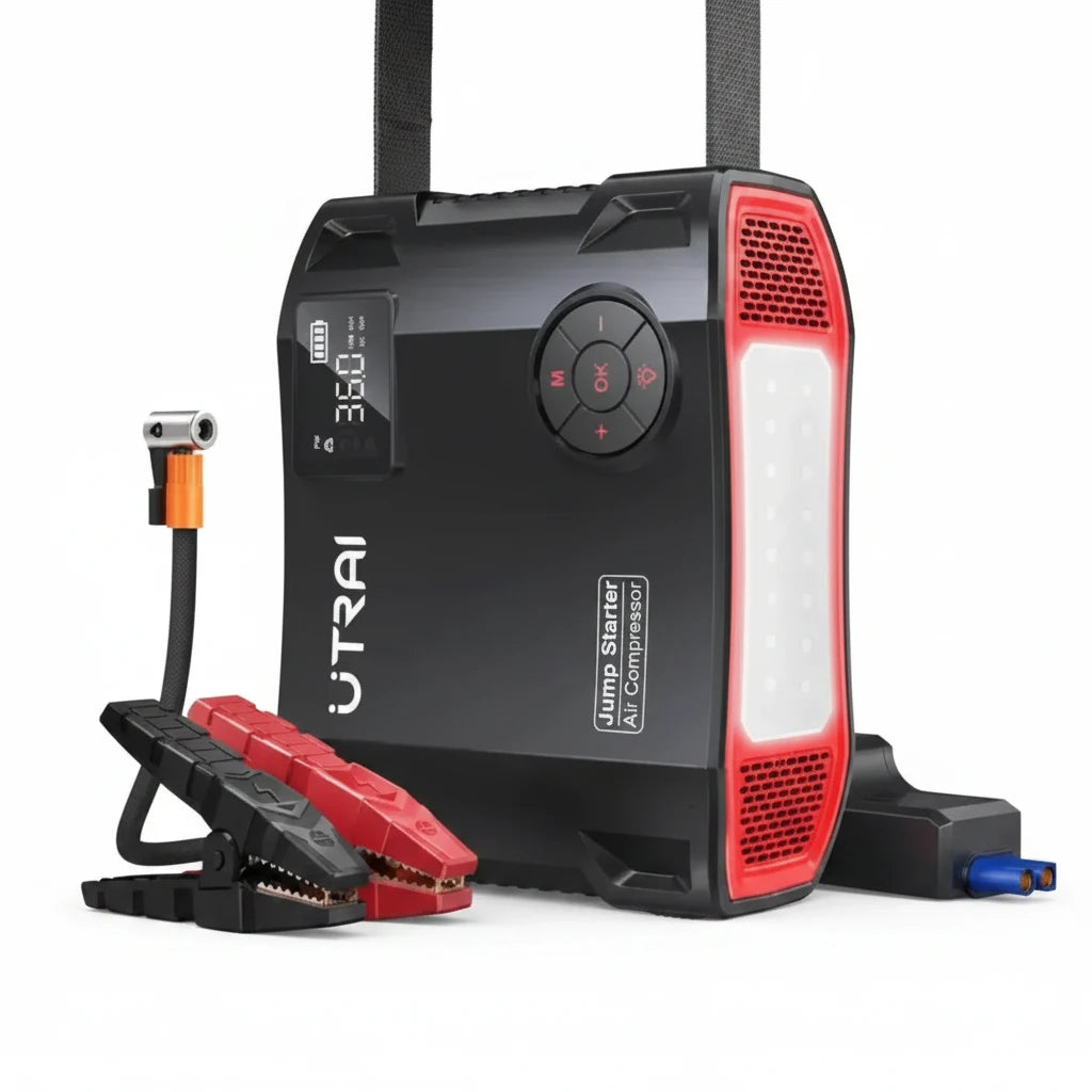 Vehicle Jump Starter for Emergency Power — product view 1