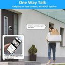 Yuezhe 3MP WiFi Peephole Doorbell Camera Night Vision Never Miss A Visitor