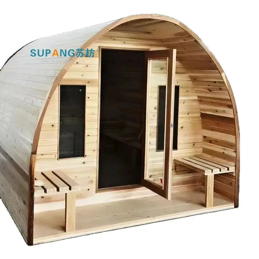 Luxurious Hemlock Indoor Steam Sauna Premium Edition