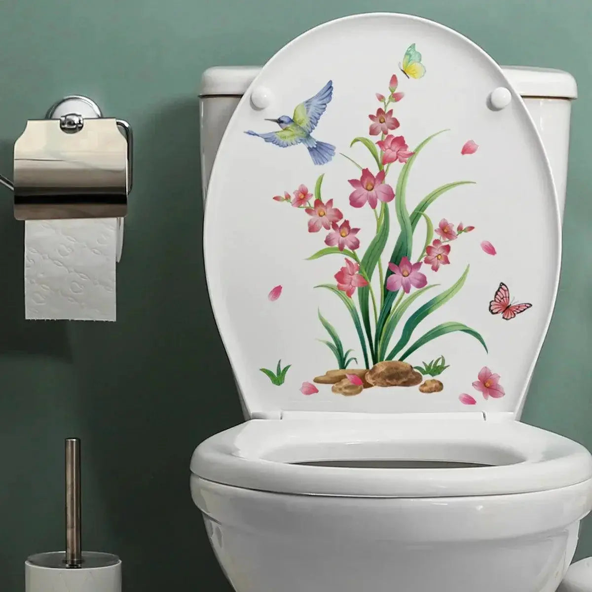 Waterproof Bath Wall Sticker for Home — 27x29cm