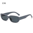 Retro 90's Rectangle Sunglasses with UV400 Protection Style