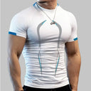 Men New Compression Shirt Fitness Gym Quick Dry T-Shirt