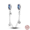 Real Sterling Silver Stars Moon