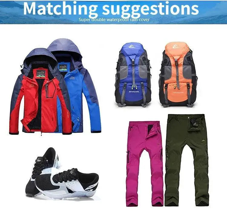 Splashproof Hiking Backpack for Hikers — product view 12
