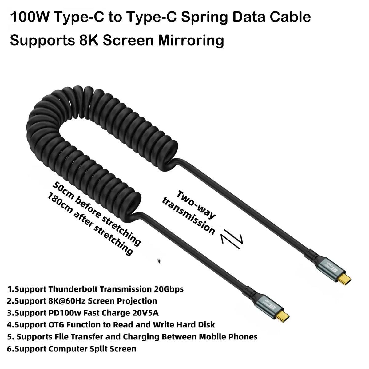Spring USB-C Cable - Video — product view 7
