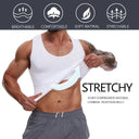 Men's Tummy Control Compression Shirt Slimming Vest Daily Wear