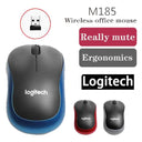 Logitech M185 Wireless Mouse 2.4Ghz USB 1000DPI Mice