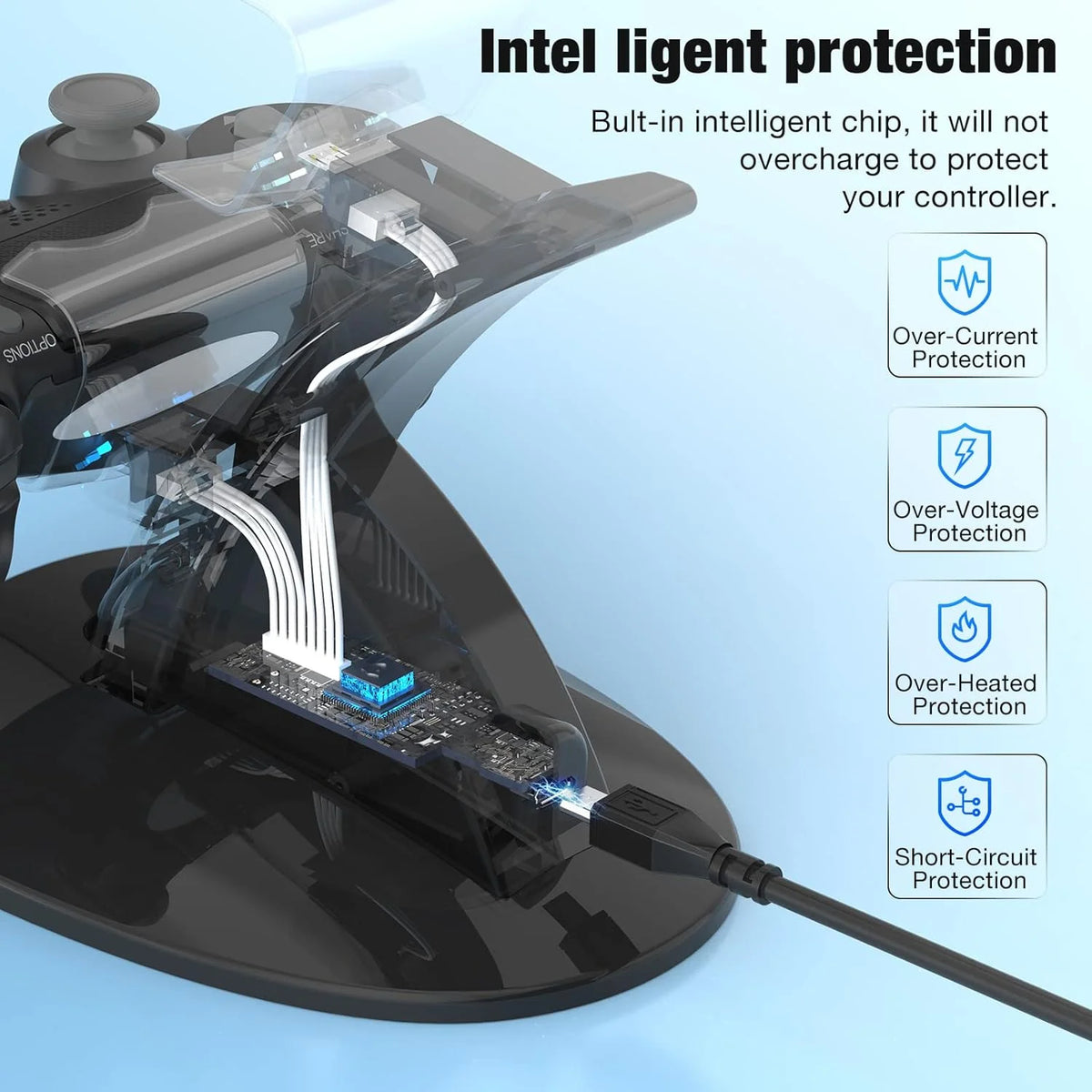 Dual Controller Charging Dock