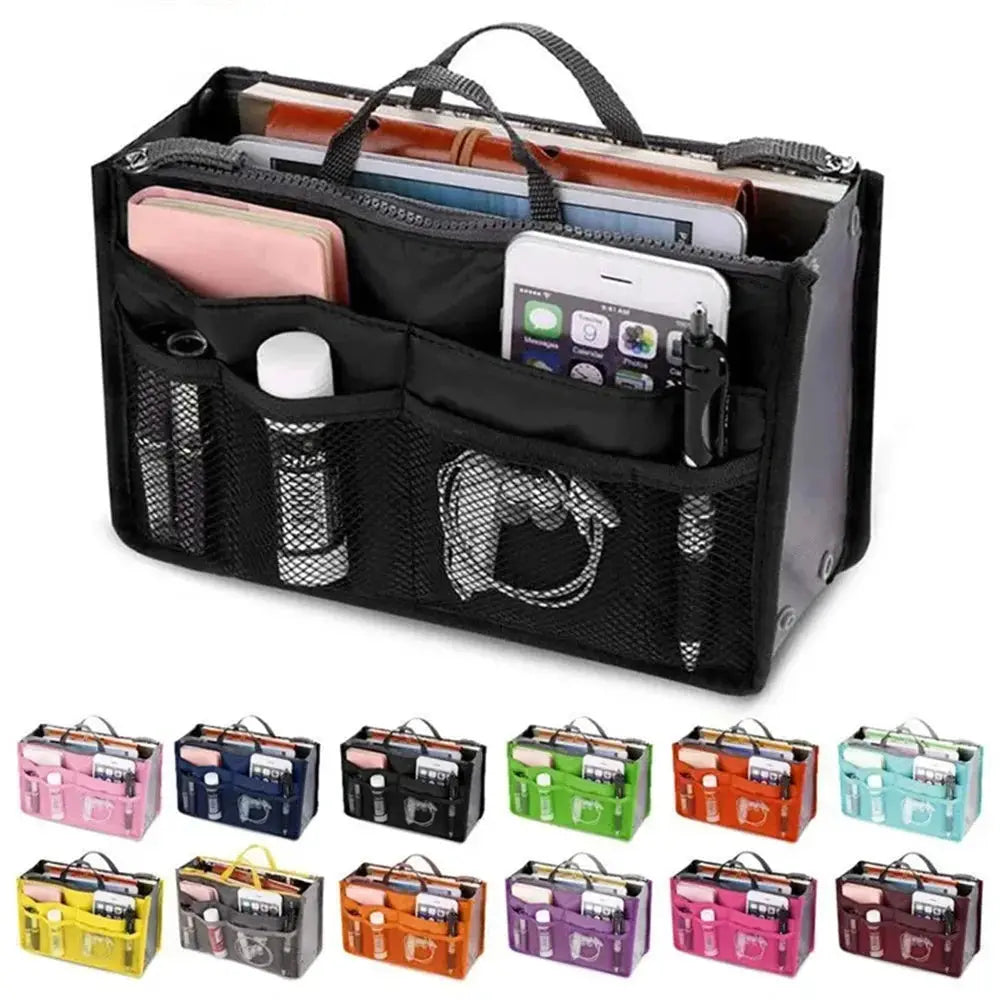Bi Fold Storage Bag Double Zipper Capacity - OurLum.com