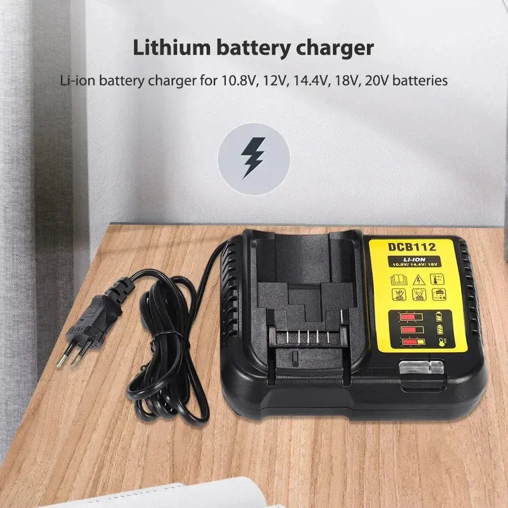 DCB112 2A Fast Lithium Charger for Dewalt Batteries