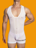 Men's Breathable Ice Vest Bodysuit Stylish Compression Shapewear