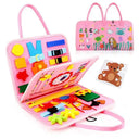 Travel Busy Board For Toddler Fine Motor