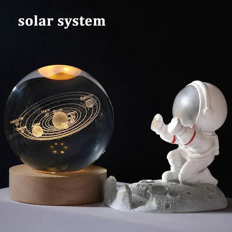 Galaxy LED Celestial Night Light 3D Moon Planet Lamp