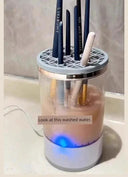 Hands-Free Makeup Brush Cleaner for Pros