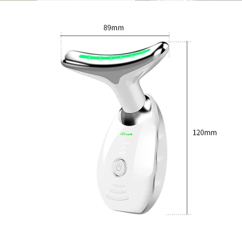 EMS Microcurrent Chin Lifting Facial Neck Beauty Device - OurLum.com
