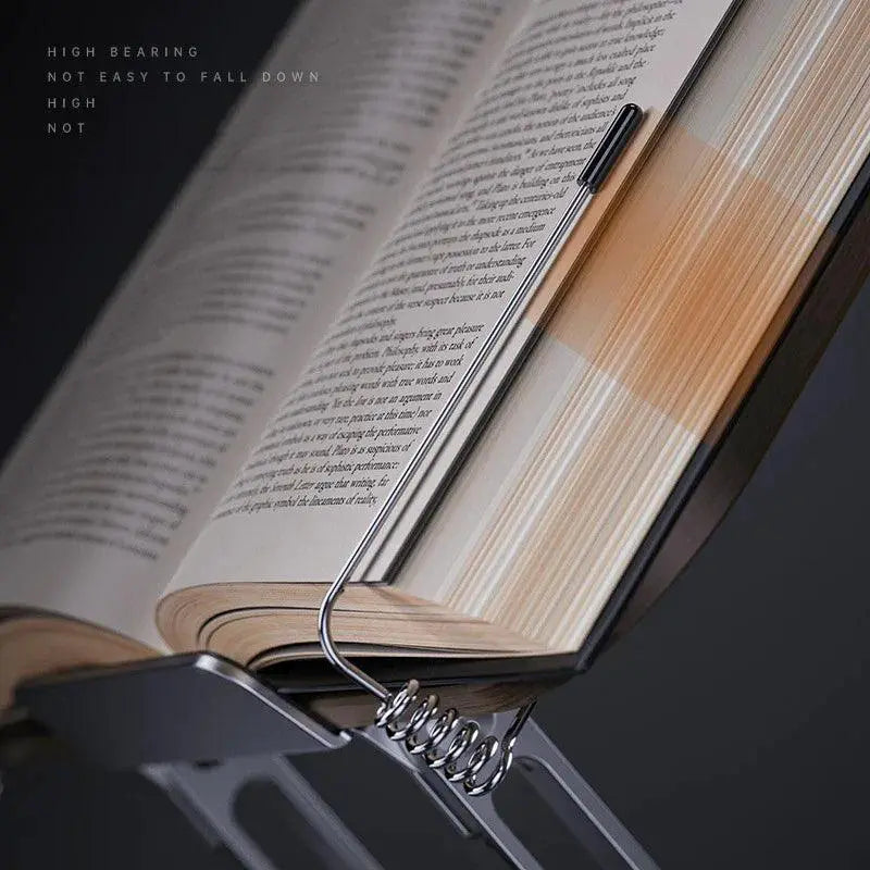 Adjustable Aluminum Reading Stand For Ergonomic Study Work
