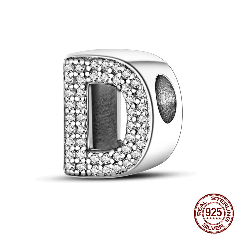 Qikaola Bracelet Charm Plata De
