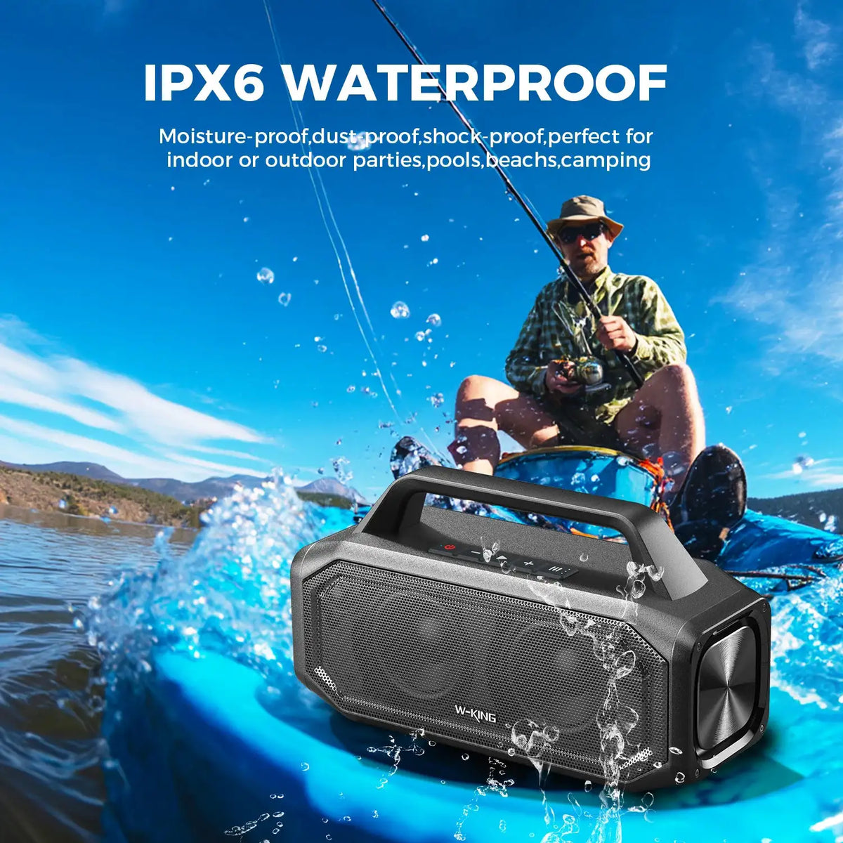 W-KING Bluetooth Speaker Style OLKKN — product image 4