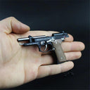 Beretta 92F Metal Keychain Toy Gun Miniature Pistol Gift