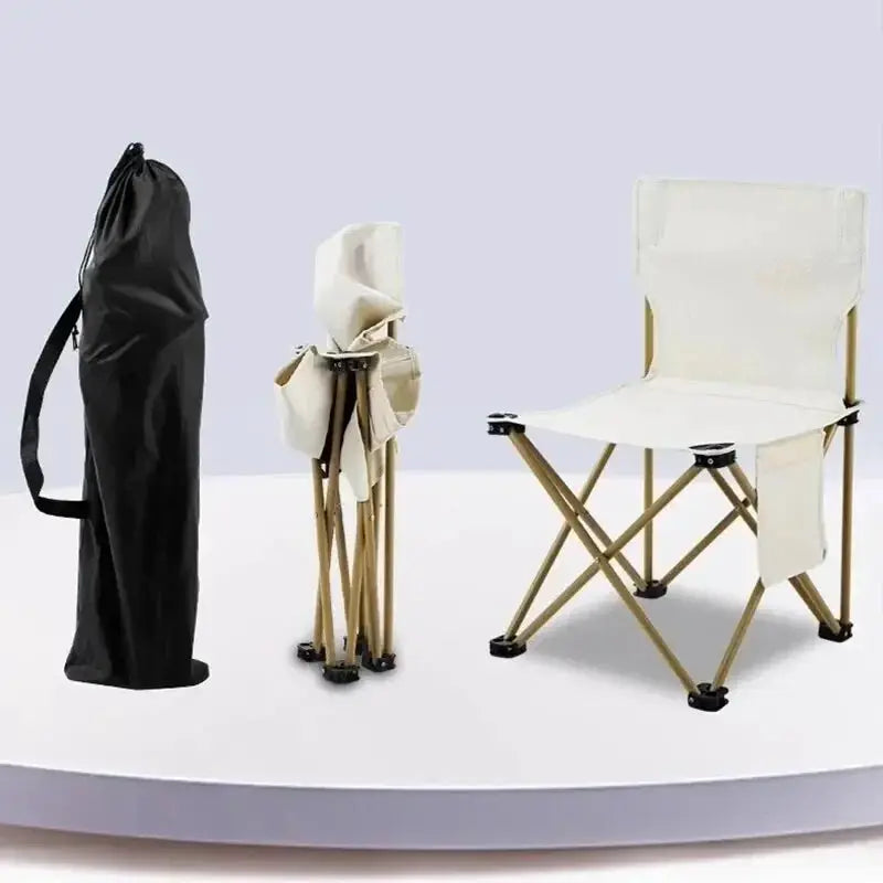 Outdoor Folding Chairs Portable Fishing Stools Beach Benches - OurLum.com