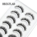 Glamorous Handmade 3D Mink Crisscross Eyelashes 10 Pairs