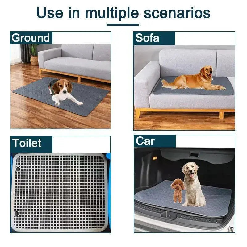 Reusable Dog Pee Pad Absorbent Washable Waterproof Mat
