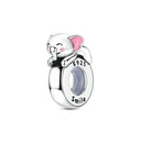 Silver Sterling Charm Beads Pendant