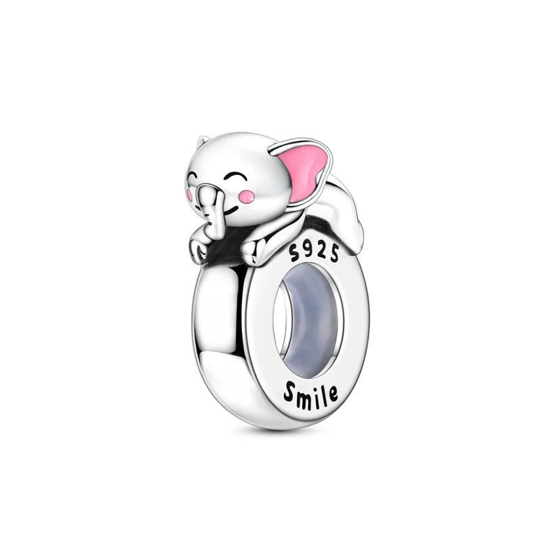 Silver Sterling Charm Beads Pendant