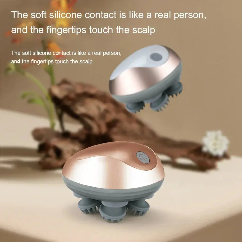 Electric Scalp Massager For Hair Growth Rechargeable