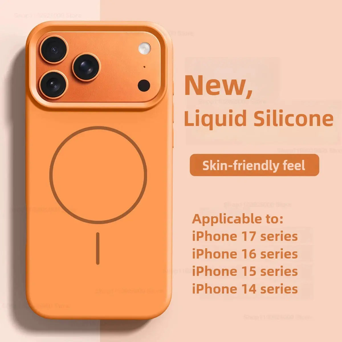 Liquid Silicone Case - Magnetic Magsafe Protection — product view 9