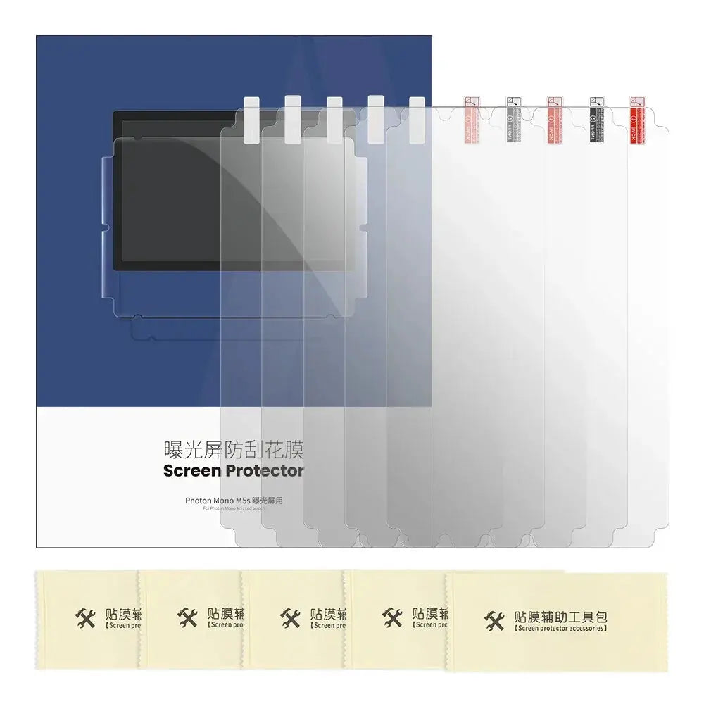 Anycubic Photon Mono M5s LCD Screen Protector Set 5 Pieces