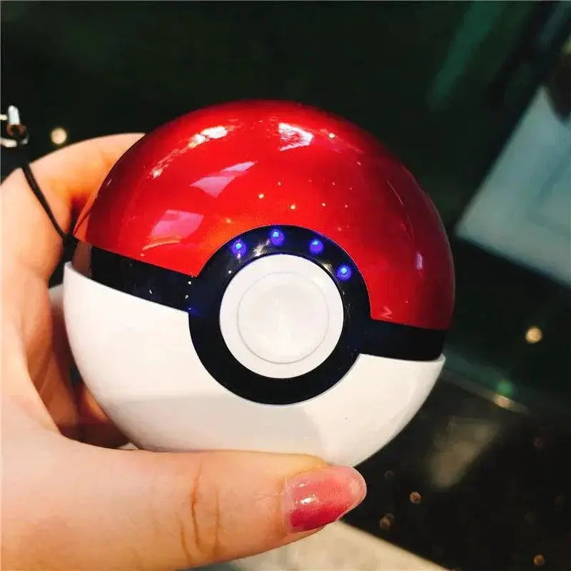 Pokemon Cartoon Large Capacity Pocket Ball Power Bank
