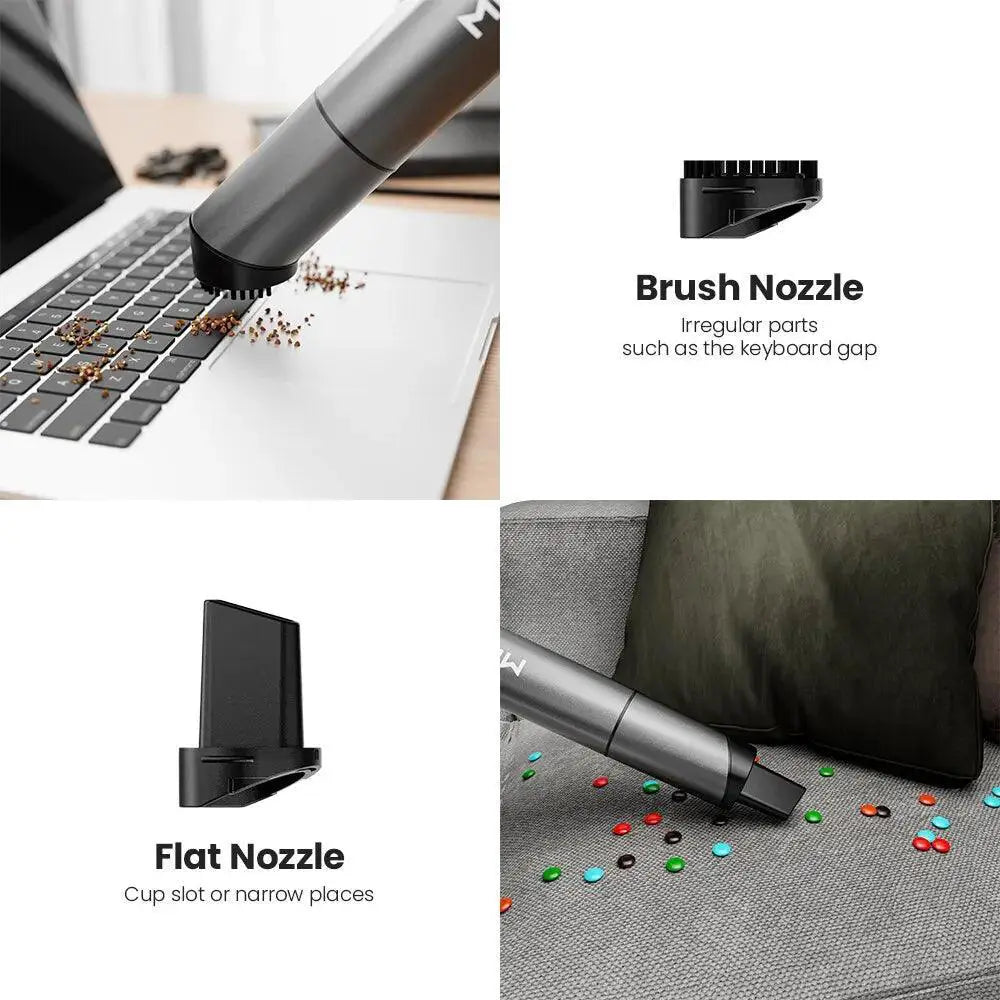 MIUI Mini Portable Vacuum Cordless Handheld Cleaning Tool