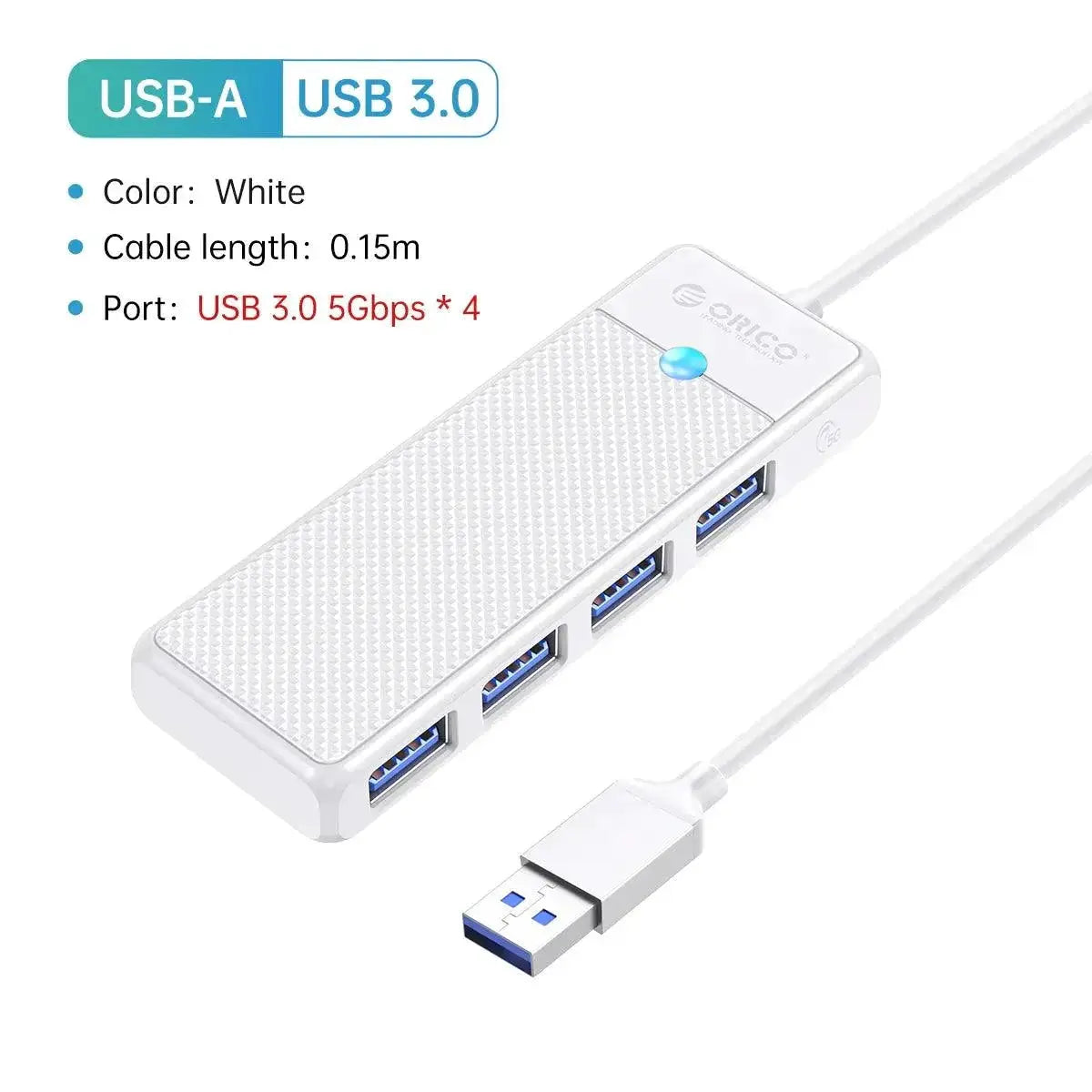 Fast USB-C Hub for Laptops, Ports — product view 19