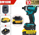 Milwaukee & DeWalt to Makita Battery Adapter with USB Charging